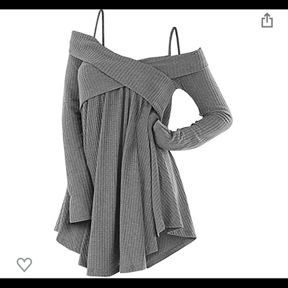 Grey long sleeve top - Picture 1 of 1